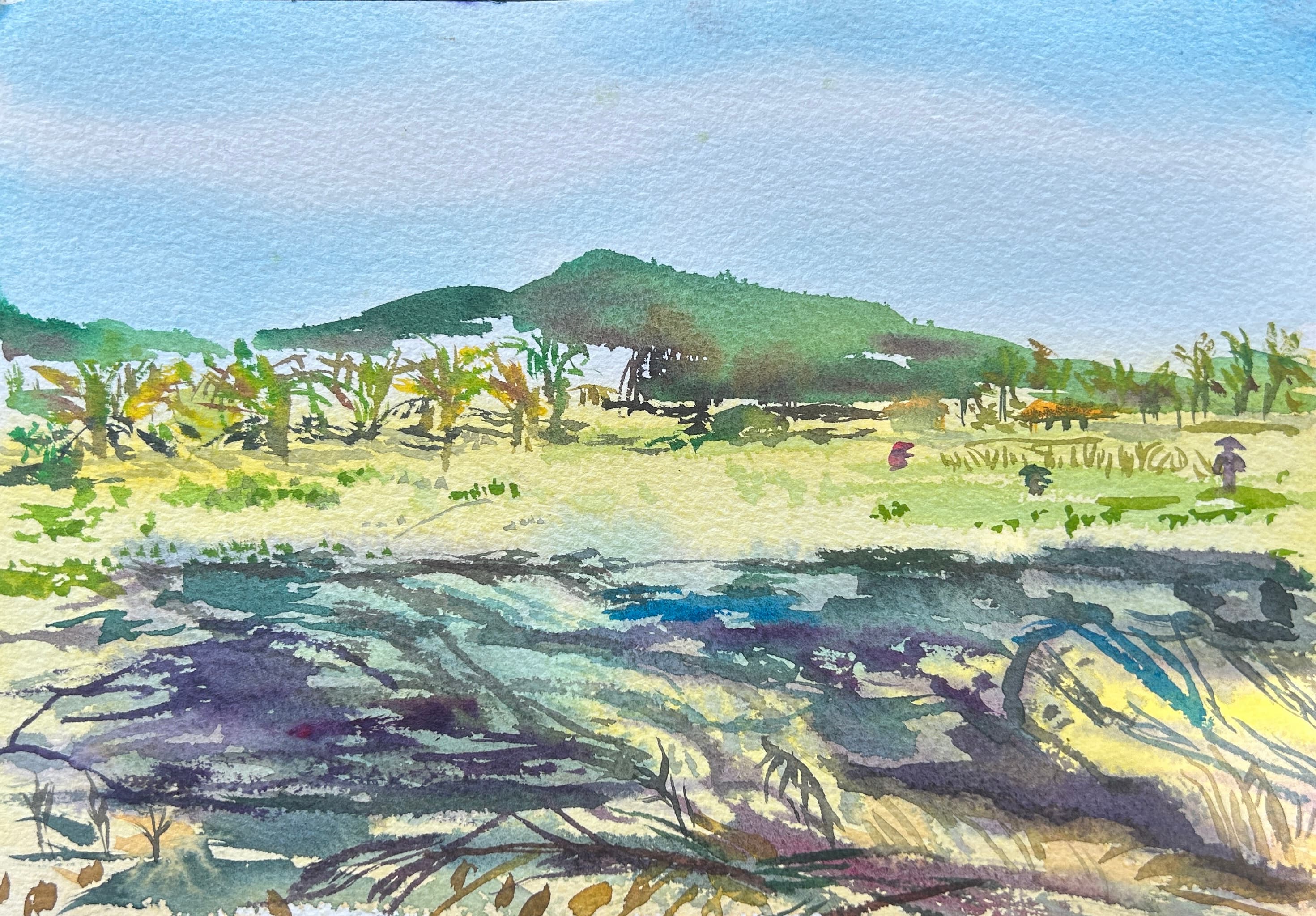 Cornfields by the sea.2